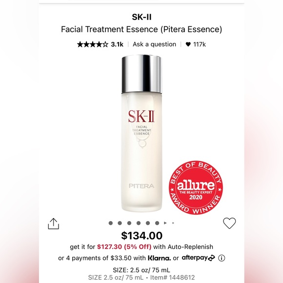 SK-II Facial Treatment Essence 30ml - Picture 2 of 2
